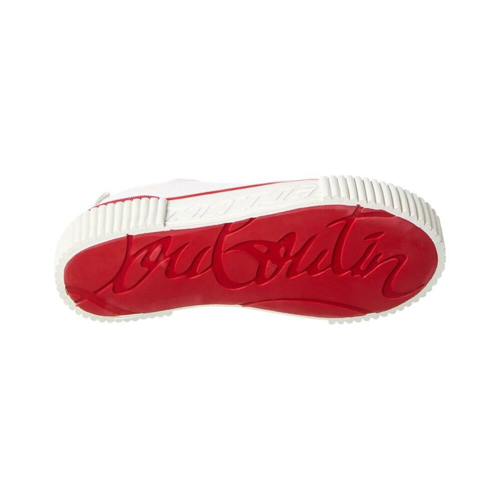 Christian Louboutin Super Pedro Canvas Platform Sneaker - Picture 4 of 5